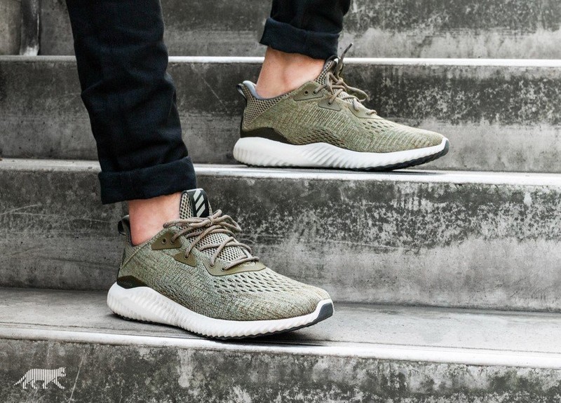 Adidas alphabounce sale em trace olive